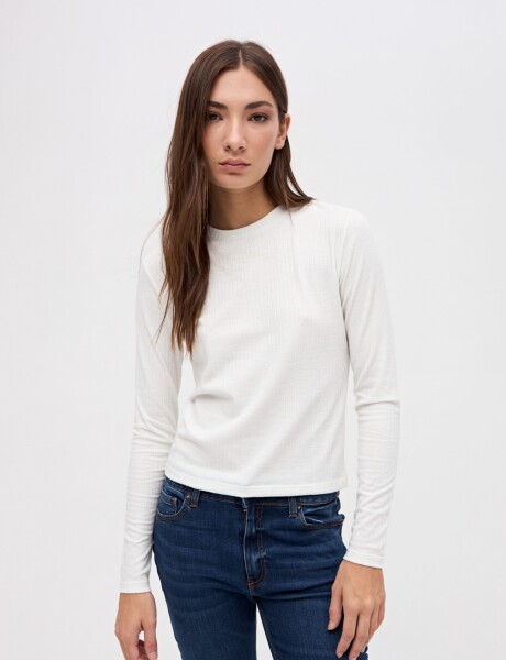 Remera Tisha Off white