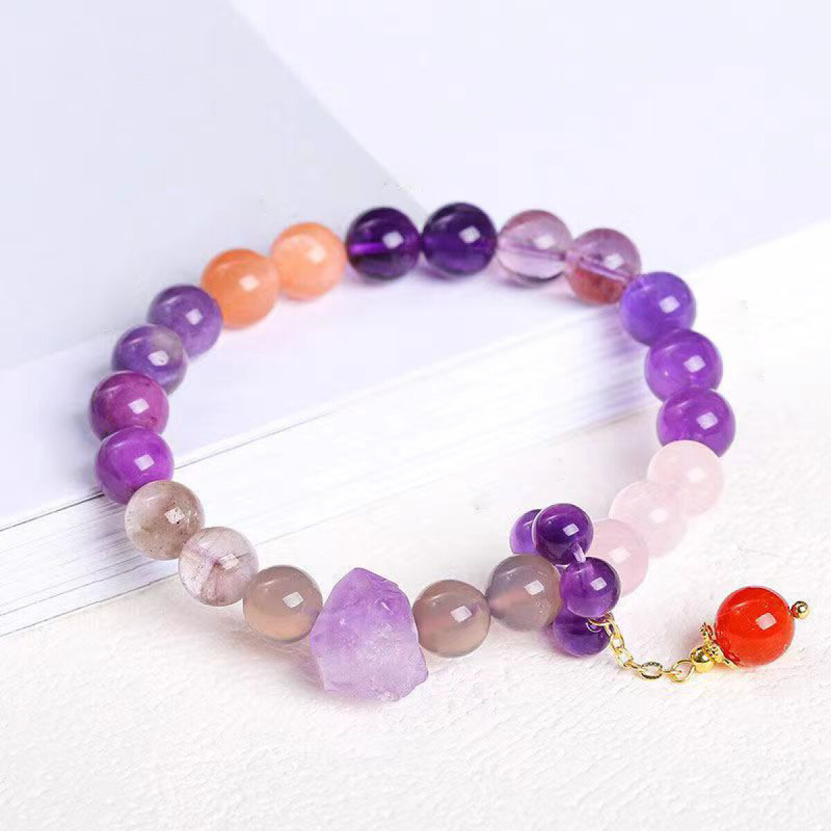 Pulsera De Dama En Estuche - Violeta 