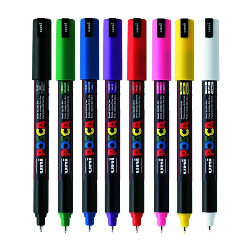 Marcadores Posca PC-1MR 8 colores 0.7 mm Marcadores Posca PC-1MR 8 colores 0.7 mm