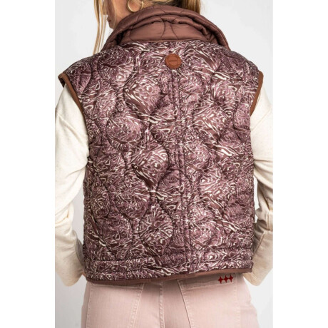 Chaleco Reversible Marrón