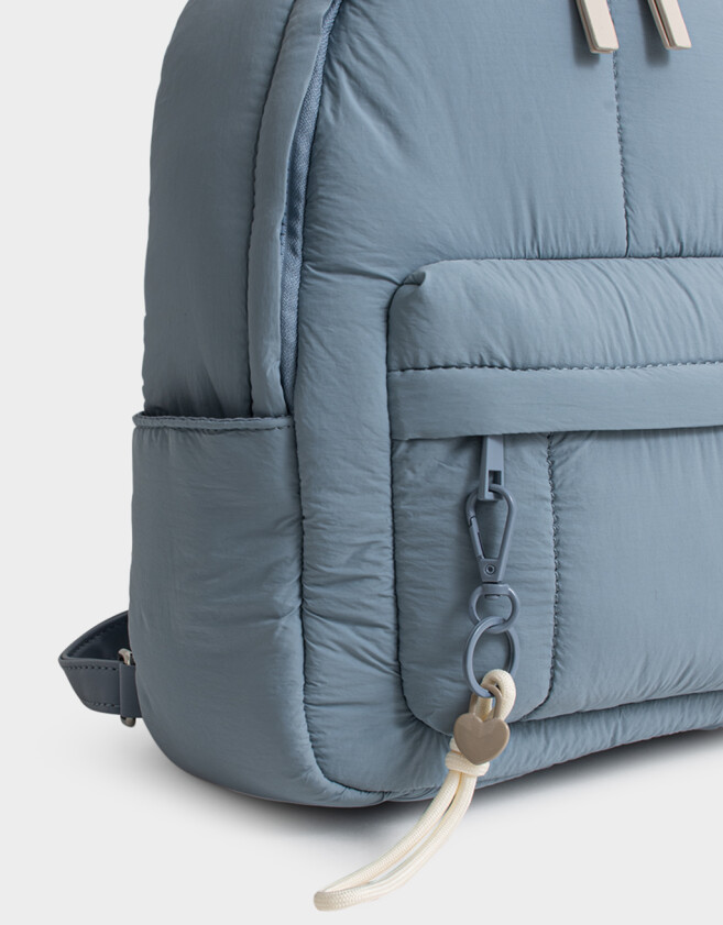 Mochilas Urbanas Mochila Deportiva Puffy Celeste - Azul Celeste