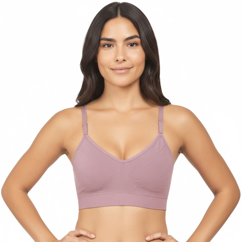 Soutien Top Con Tiras Rosado