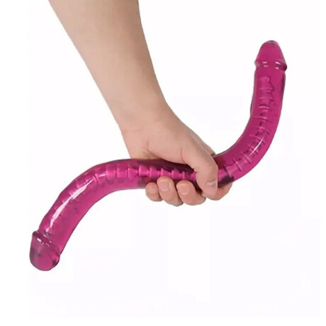 Consolador Vertebrado Con Doble Punta Consolador Vertebrado Con Doble Punta