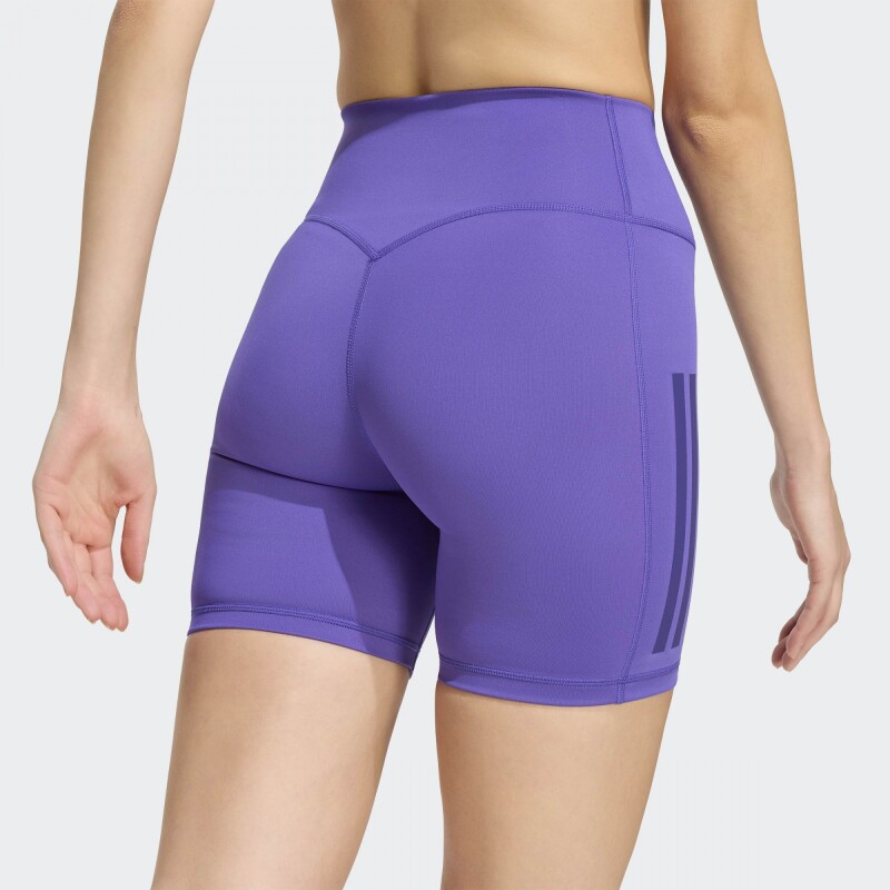 Calza Corta Adidas Optime Workout Violeta