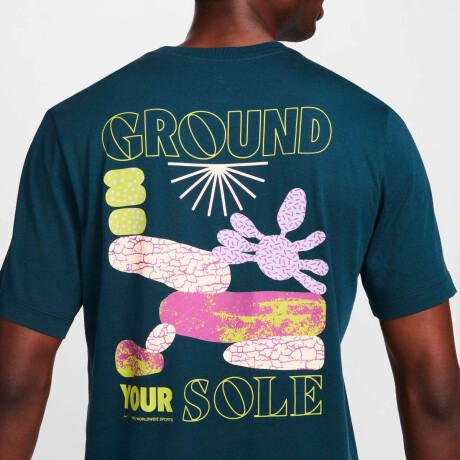 Remera Nike Sportswear Tee Hbr Open 1 De Hombre Azul