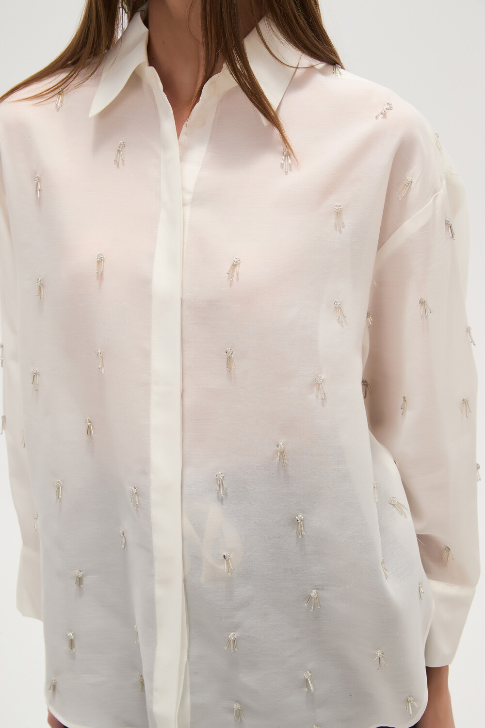 Camisa Currie Marfil / Off White