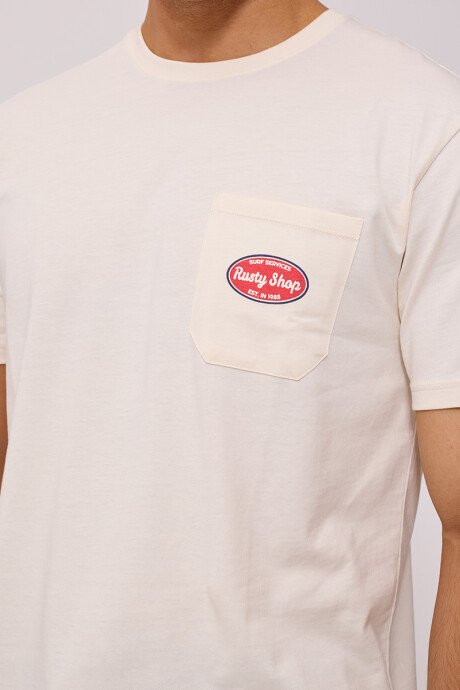 T-SHIRT ZEPHYR RUSTY Crudo