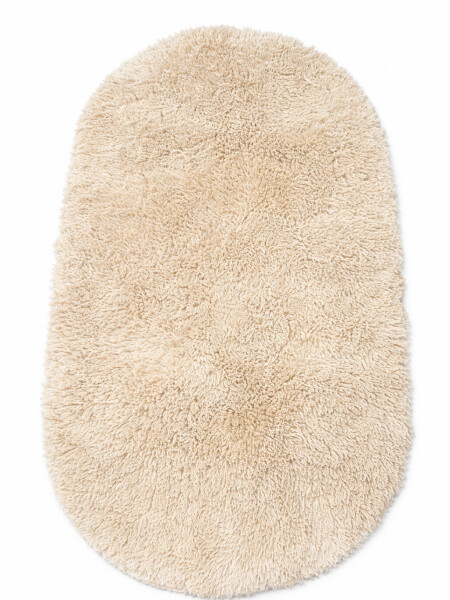 ALFOMBRA PELO CAMINERO BEIGE