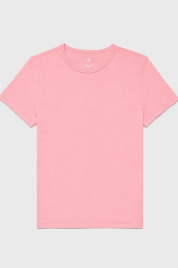 Remera Cuello Redondo Mujer Bright Guava