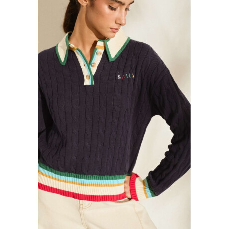 Buzo Polo Casa Azul