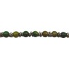 Pulsera Bolitas-Plata 925-Piedra cuarzo verde-PU3003 conpiedra