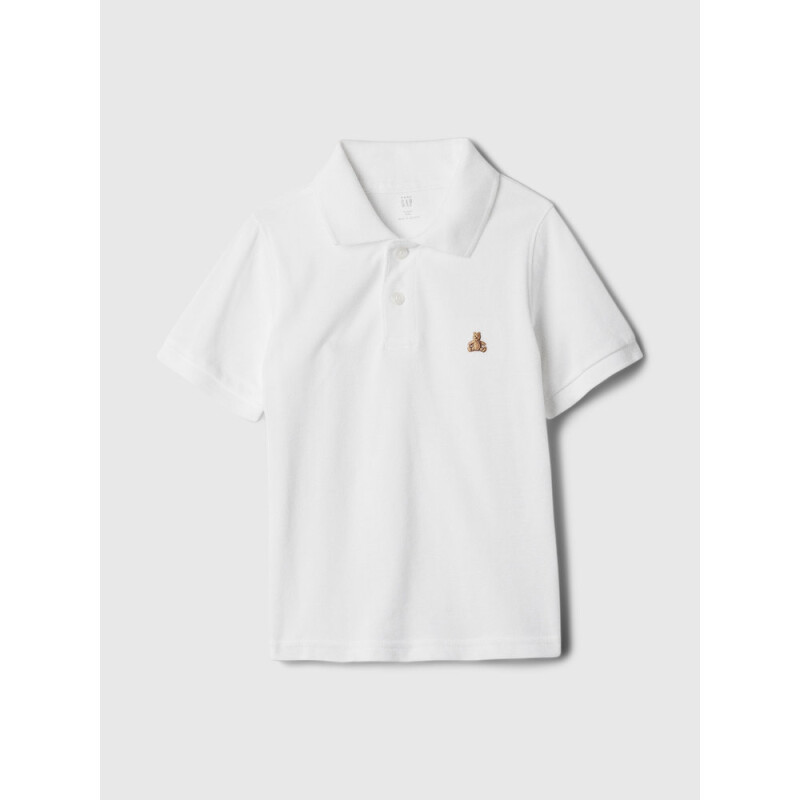 V-SS PIQUE POLO WHITE000