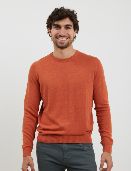 470754 SWEATER Naranja