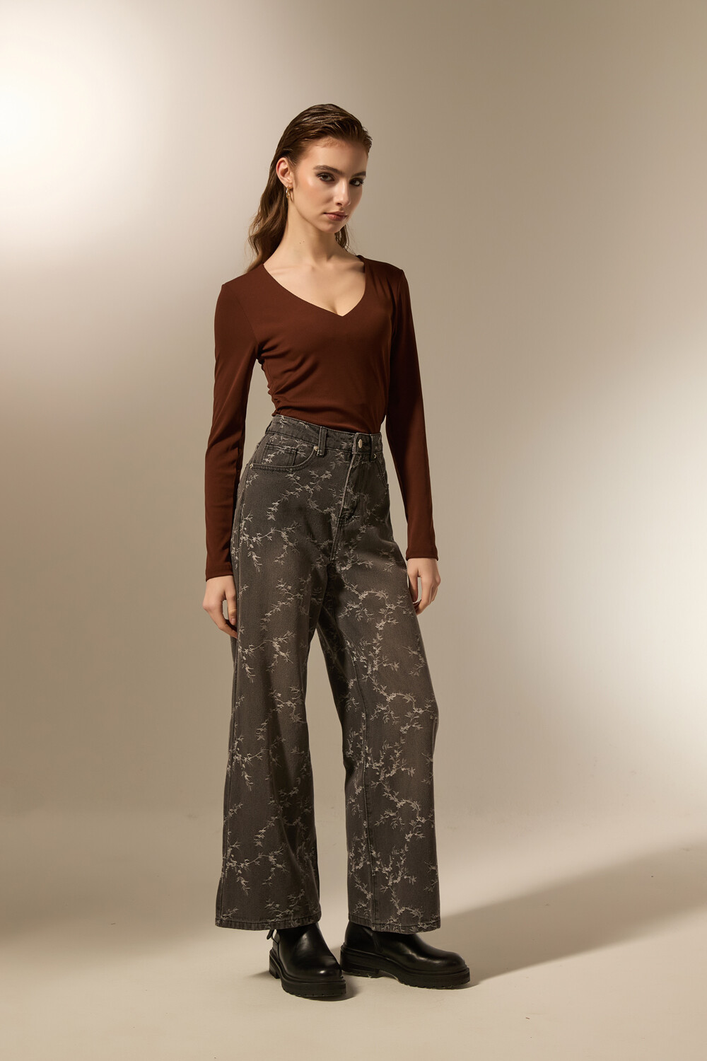 Pantalon Faline Estampado 2