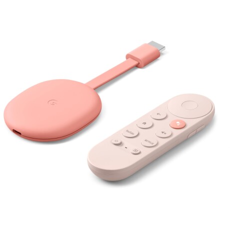 Google Chromecast con Google Tv 4K Rosa 001