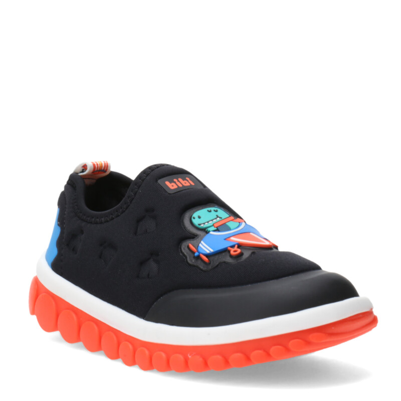 Championes Infantiles Bibi Roller 3D Dino Negro