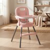 Silla de bebé multiuso, practica y cómoda 3 en 1 Rosado