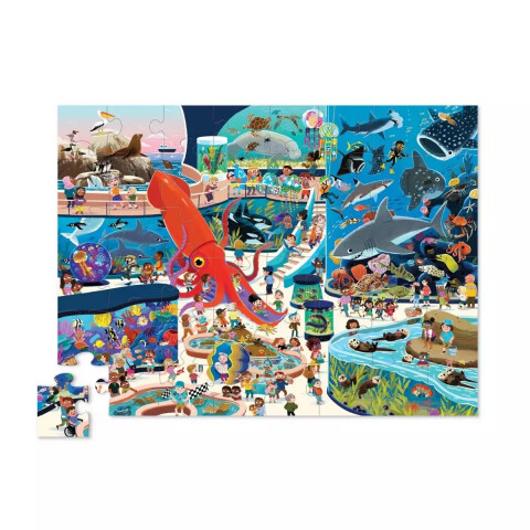 Puzzle Crocodile Creek 60 Piezas 48 x 33 cm ACUARIO