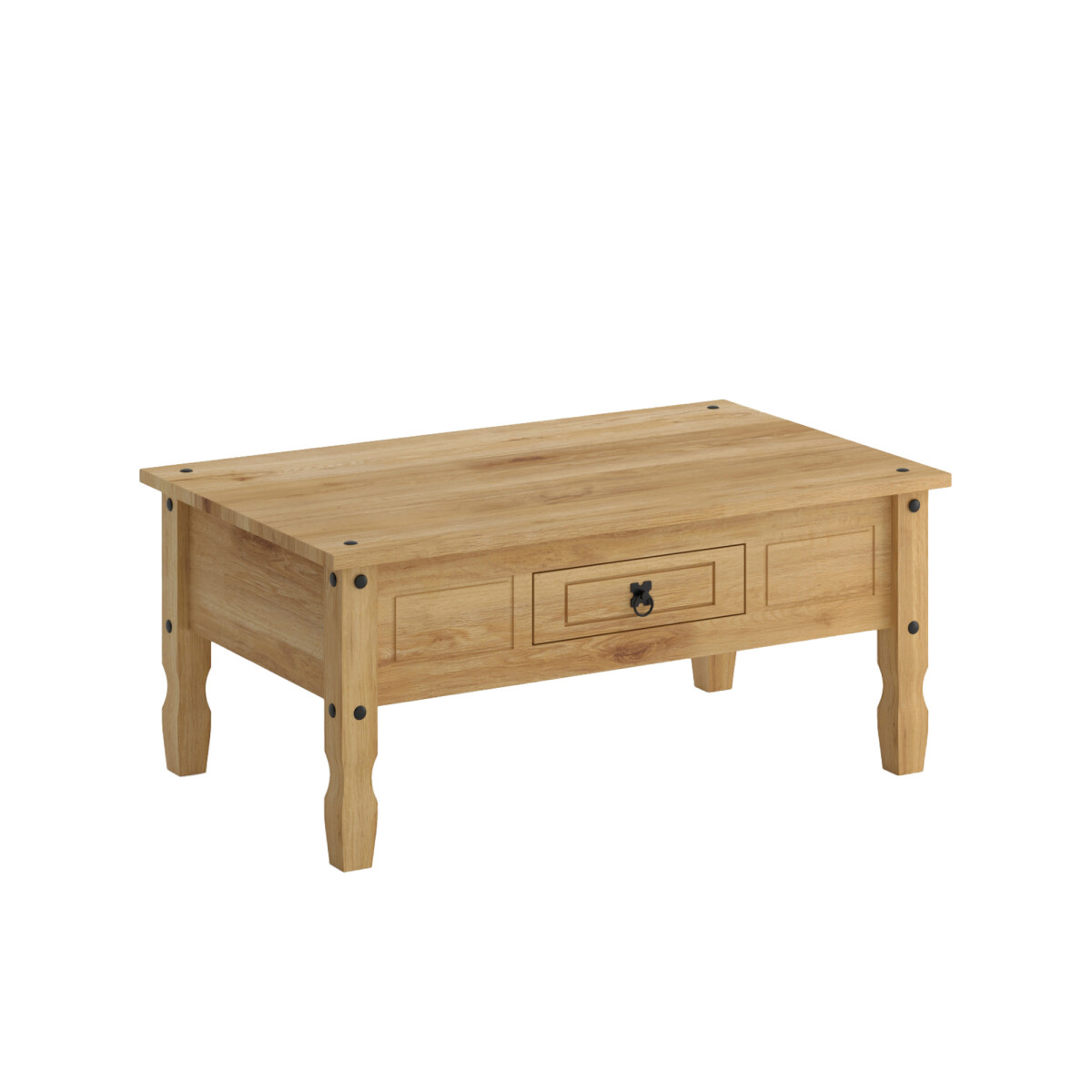 Mesa de Centro - Linea Mexicana - 100x60cm - Natural 
