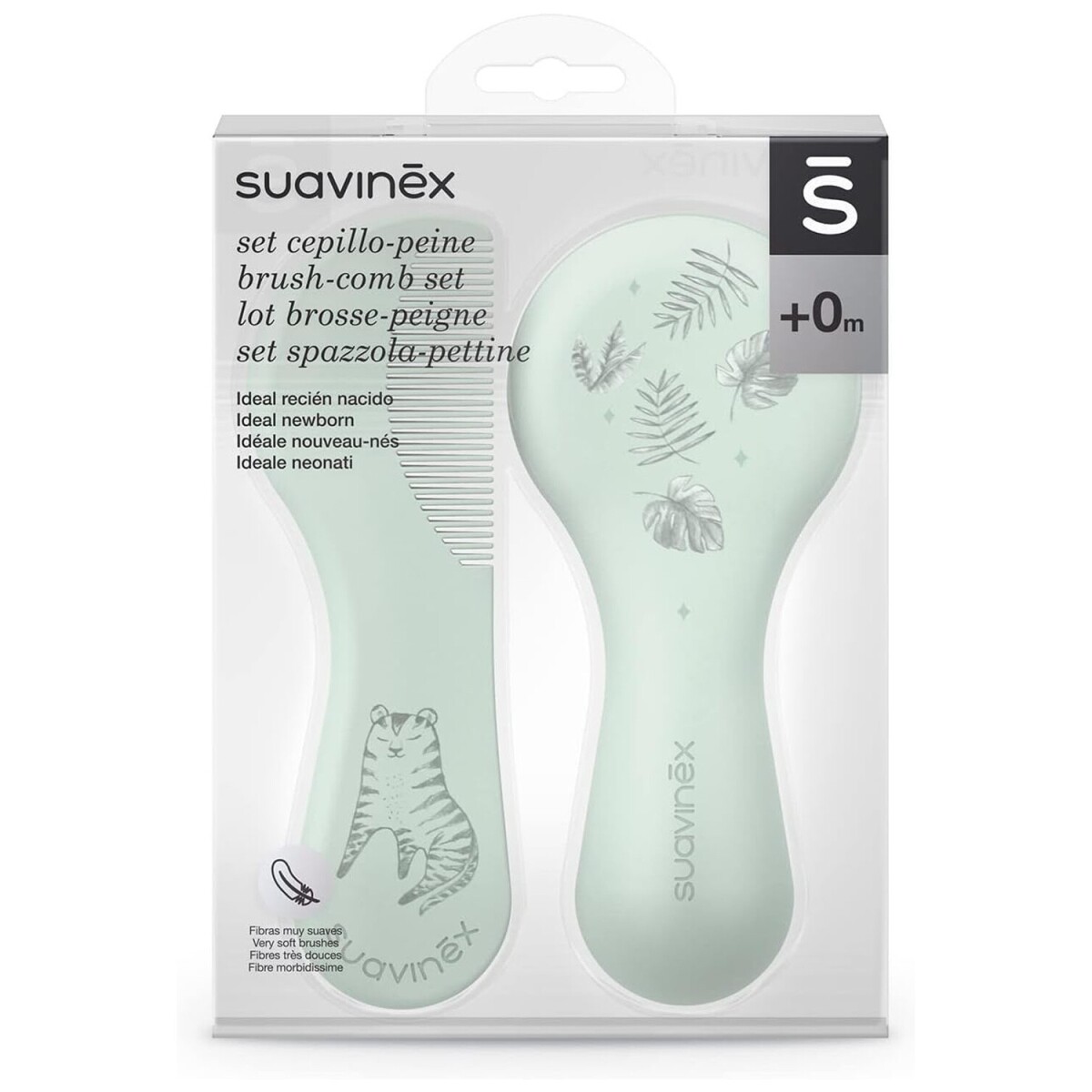 Set Hygge Suavinex peine y cepillo recién nacido - Mint 