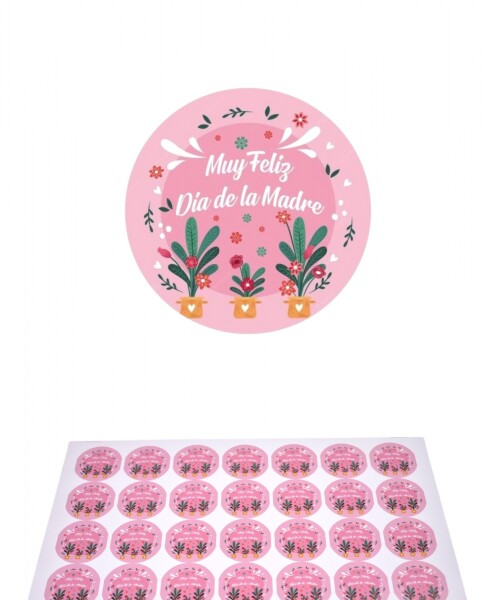 Stickers día de la madre plancha DISEÑO 10