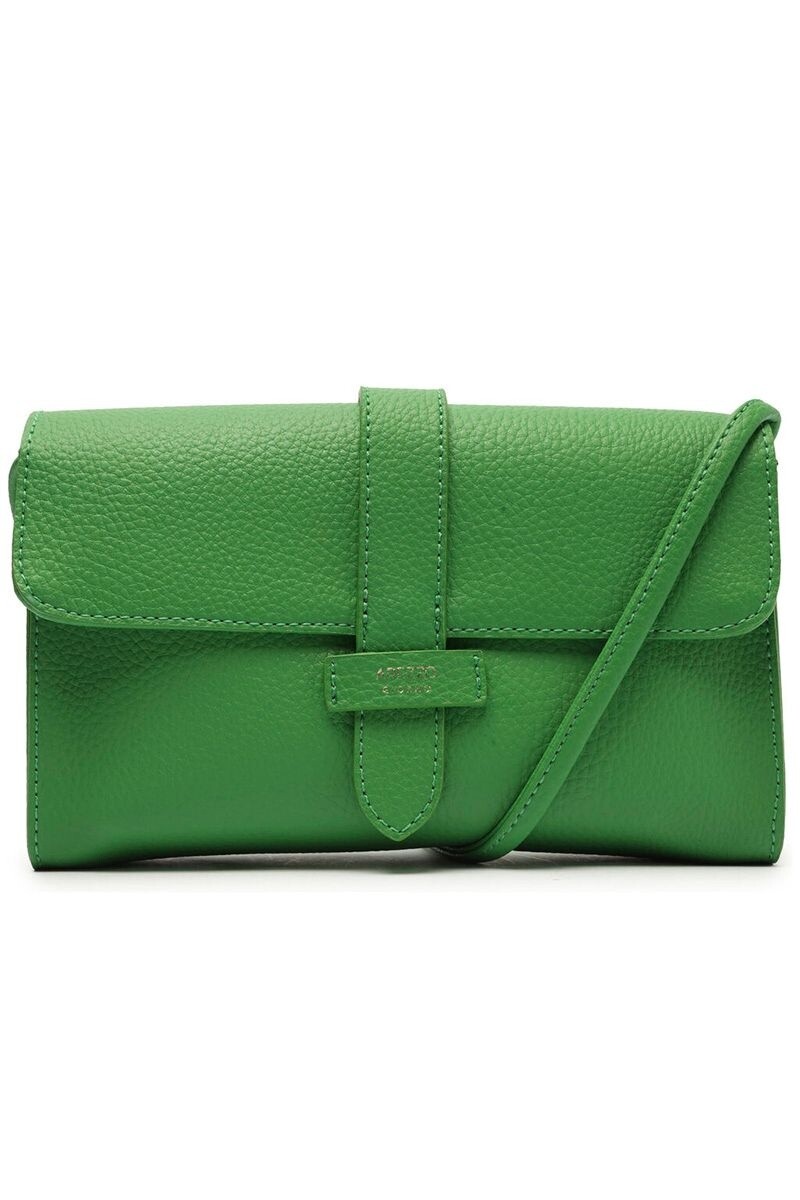 CARTERA TIPO SOBRE VERDE 