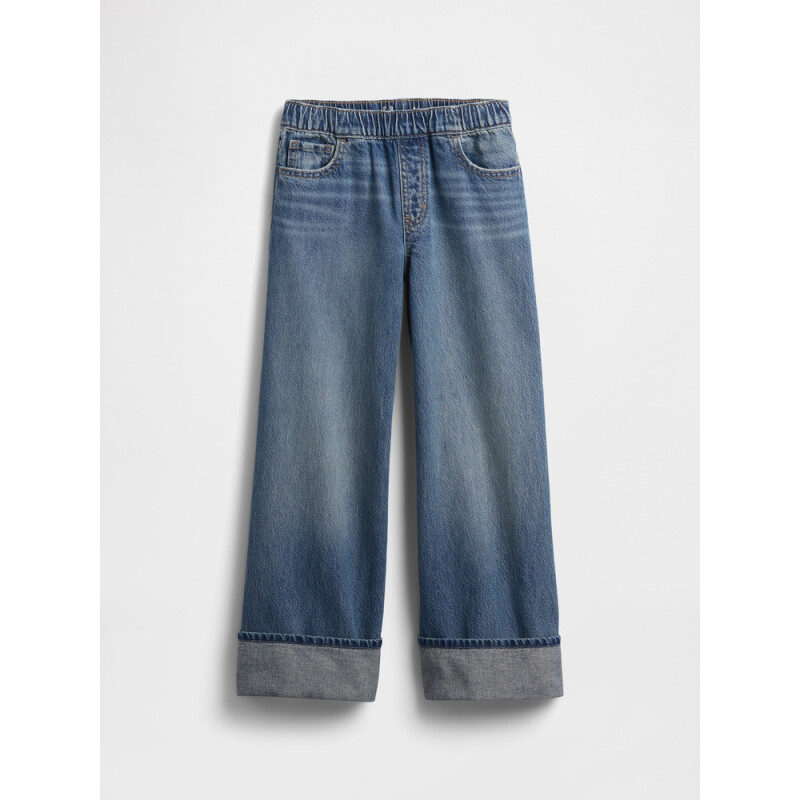 PO BAGGY - CUFF MED MEDIUM WASH