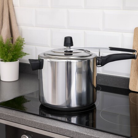 OLLA A PRESION ALUMINIO PULIDO FORTALEZA 10L OLLA A PRESION ALUMINIO PULIDO FORTALEZA 10L