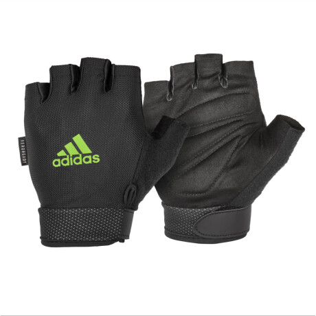 Guantes ajustables Adidas Essential Verde NEGRO-VERDE