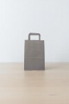 Bolsa lisa acuario 14x08x20 cm GRIS SOMBRA