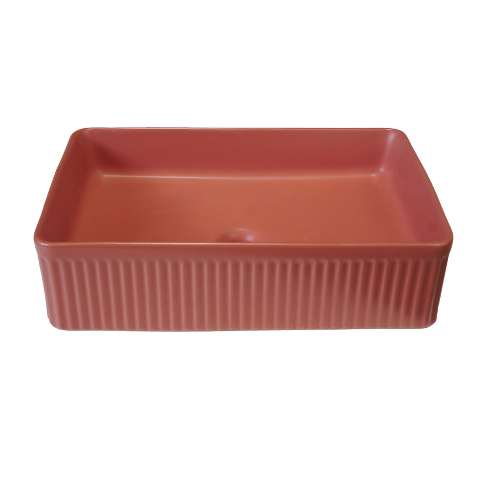 BACHA DE APOYO RECTANGULAR COLOR M.BRICK Bacha De Apoyo Rectangular Color M.brick