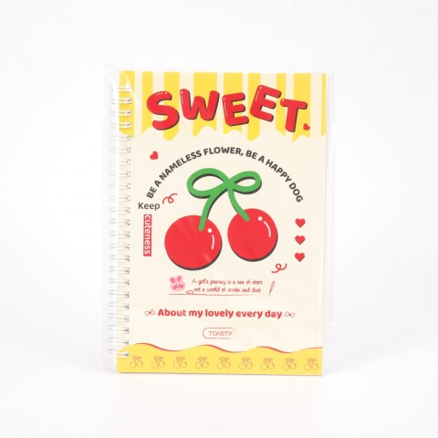 CUADERNO A5 CON ESPIRAL (CEREZA) CUADERNO A5 CON ESPIRAL (CEREZA)