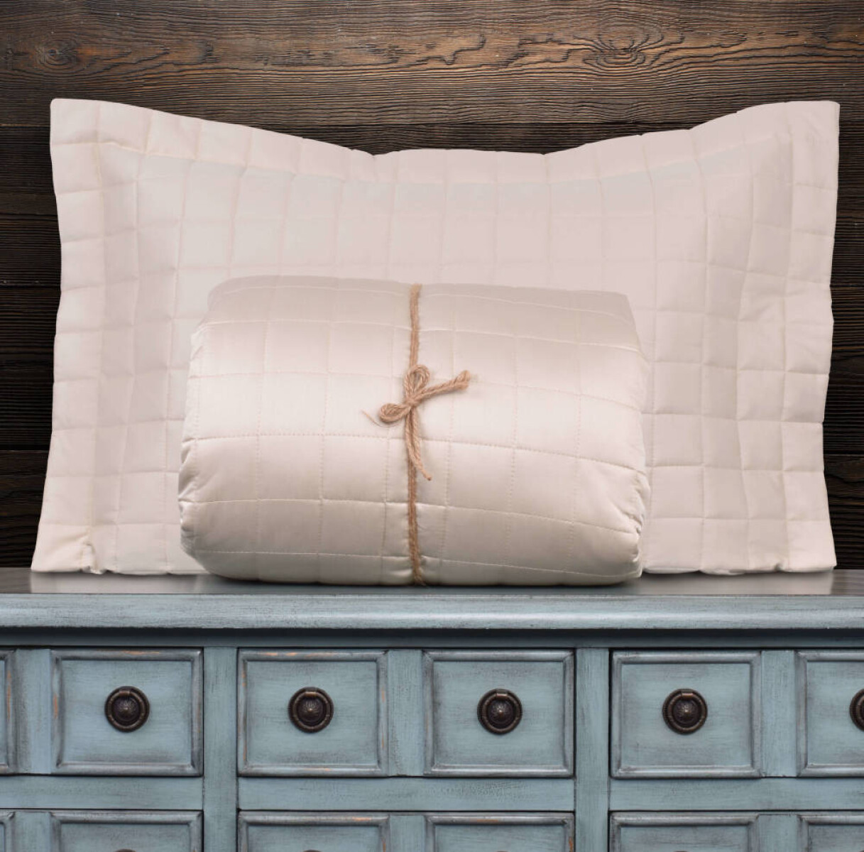 Cubrecama Finezza 400 hilos Color Beige - 290 x 250 cm 