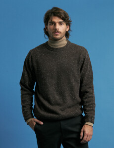 470420 SWEATER HARRY Marron