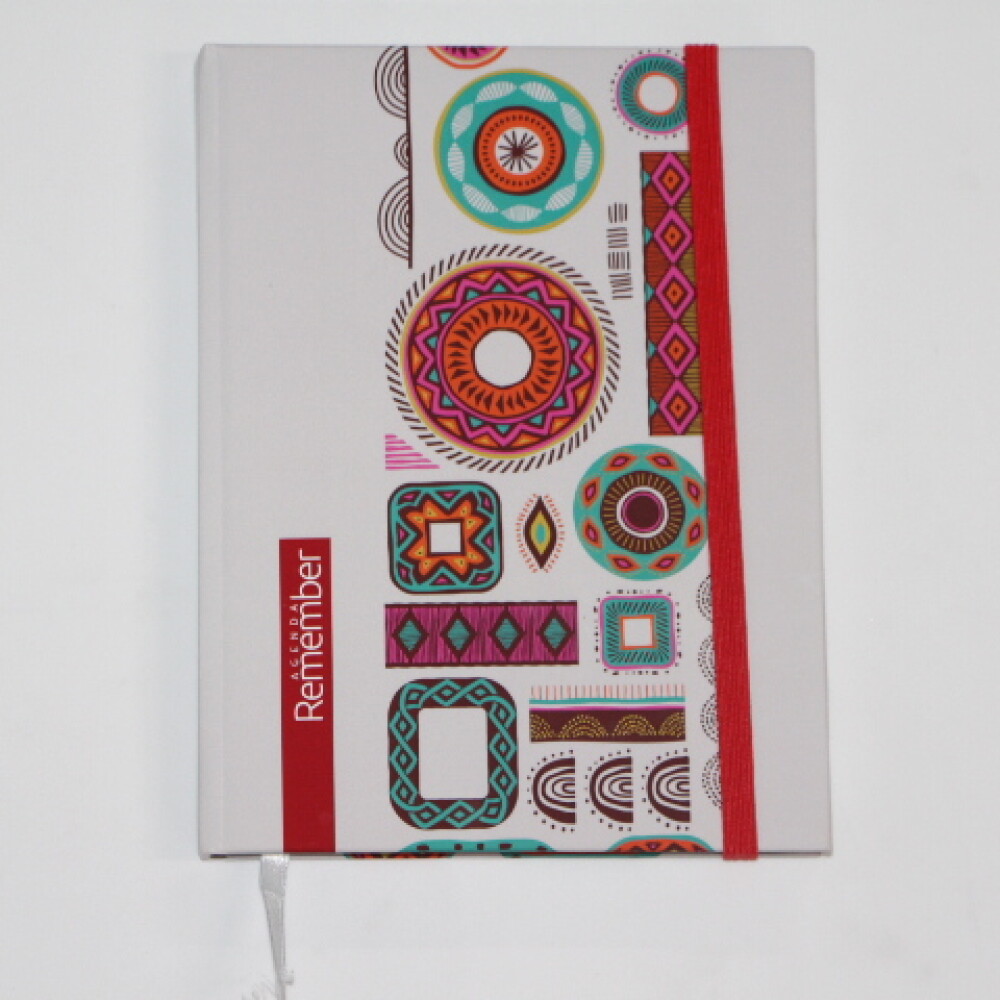 AGENDA REMEMBER SENIOR 1470 TAPA FORMAS MANDALAS