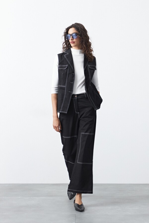 PANTALON CEYLAN Negro