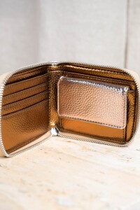Billetera Mini Combinada Cobre