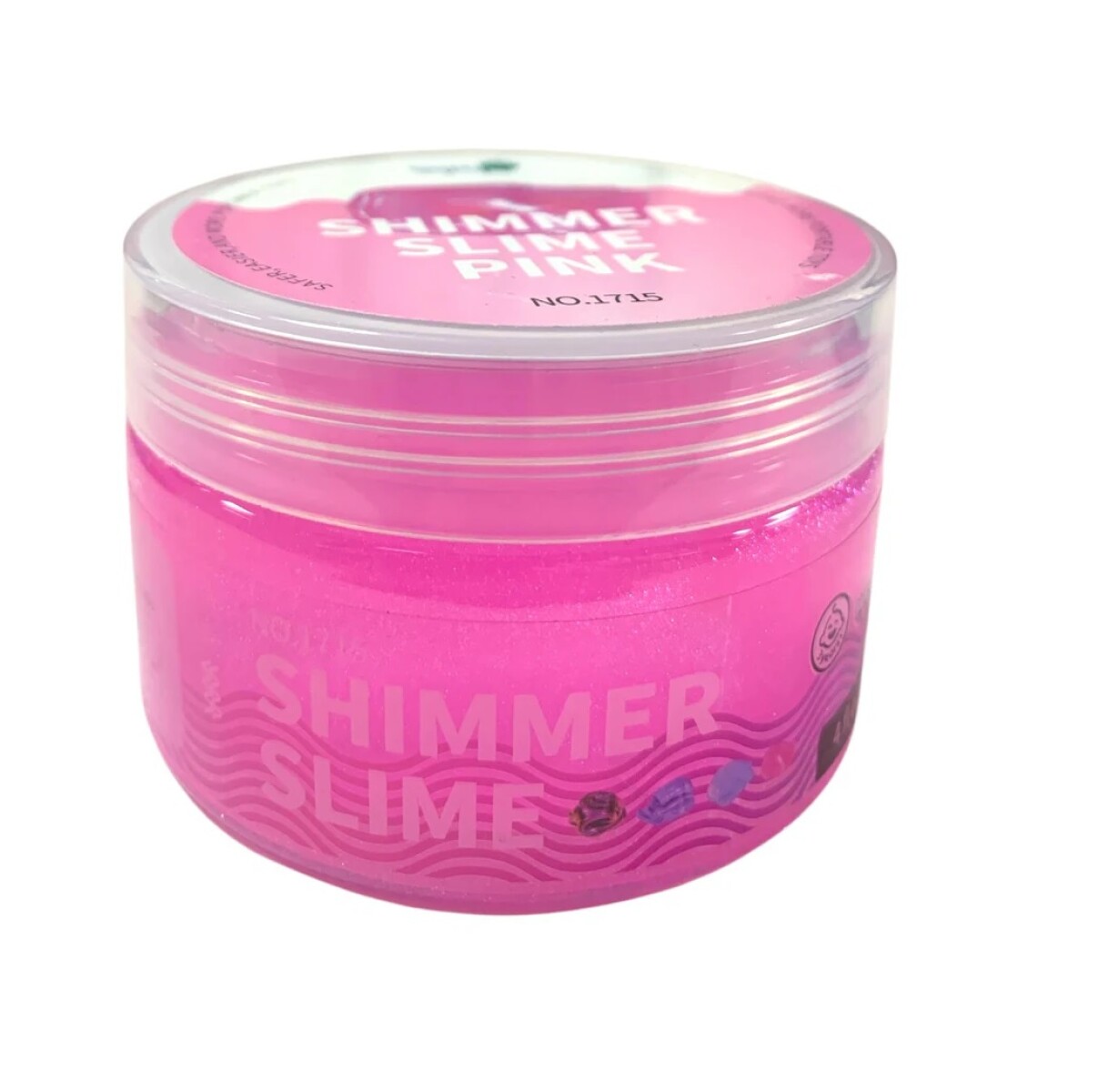 SLIME Brillante - Rosa 