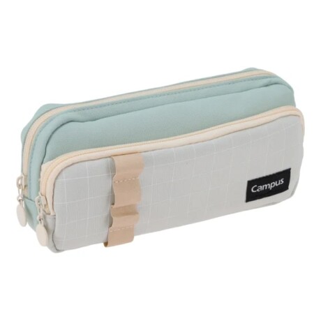 Cartuchera Campus Cuadrille Celeste