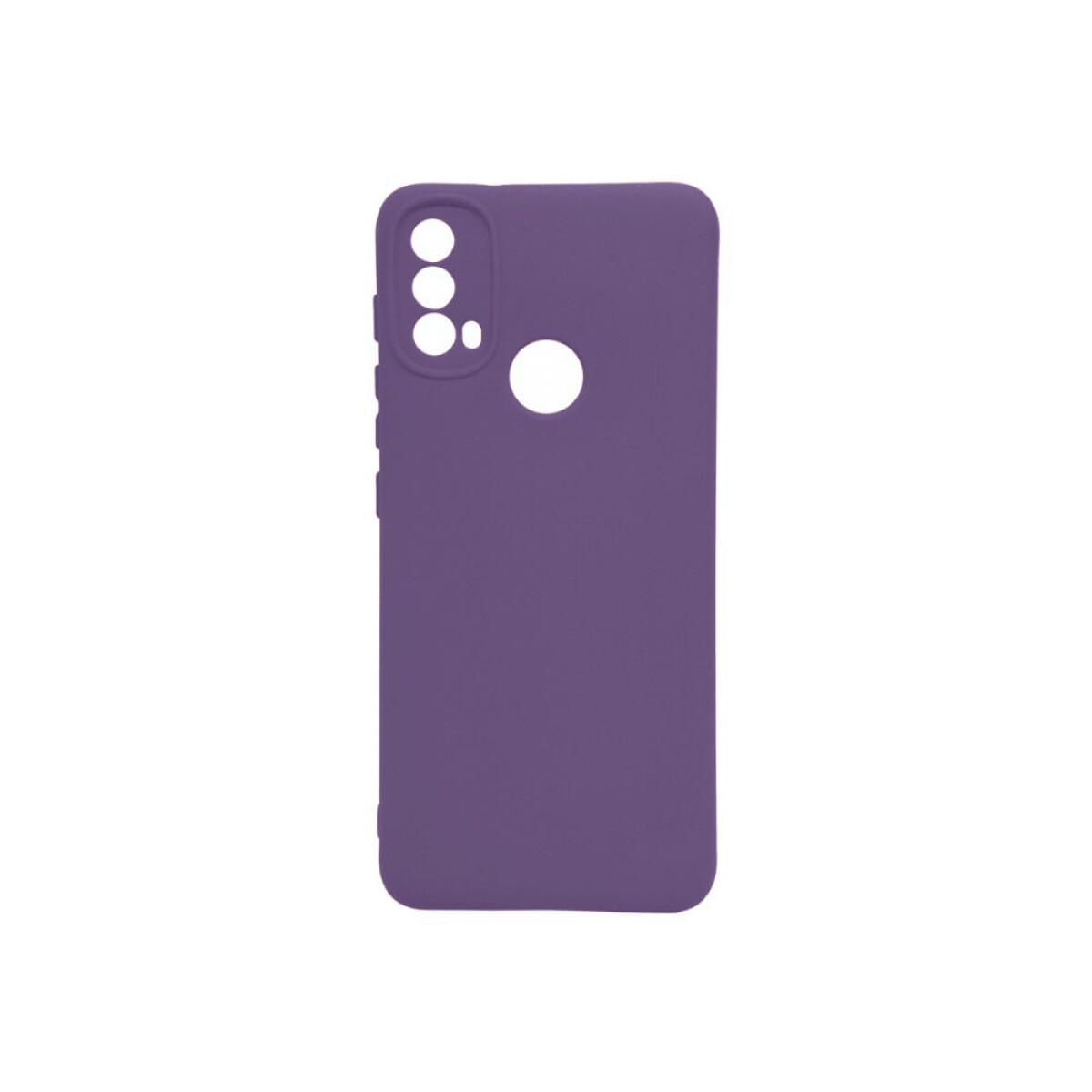 Protector de Silicona para Motorola Moto E30 / E40 - Violeta 