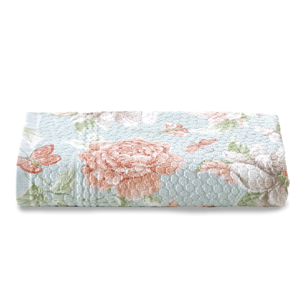 Toalla Baño Estampada Perola Dohler 100% Algodón 70 x 140 cm - Flores 