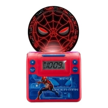 Reloj Despertador Alarma Marvel Spiderman Hombre Araña Reloj Despertador Alarma Marvel Spiderman Hombre Araña