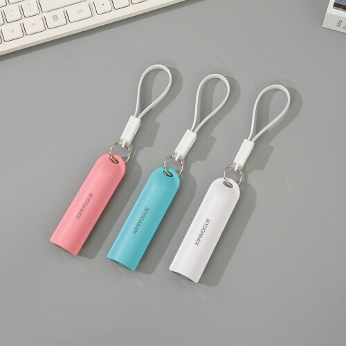 Cargador Portátil 2500 Mah - 2 En 1 - Rosado Cargador Portátil 2500 Mah - 2 En 1 - Rosado