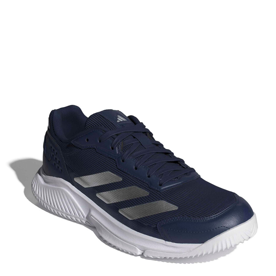 Championes de Hombre Adidas Court Quick P Azul - Plateado