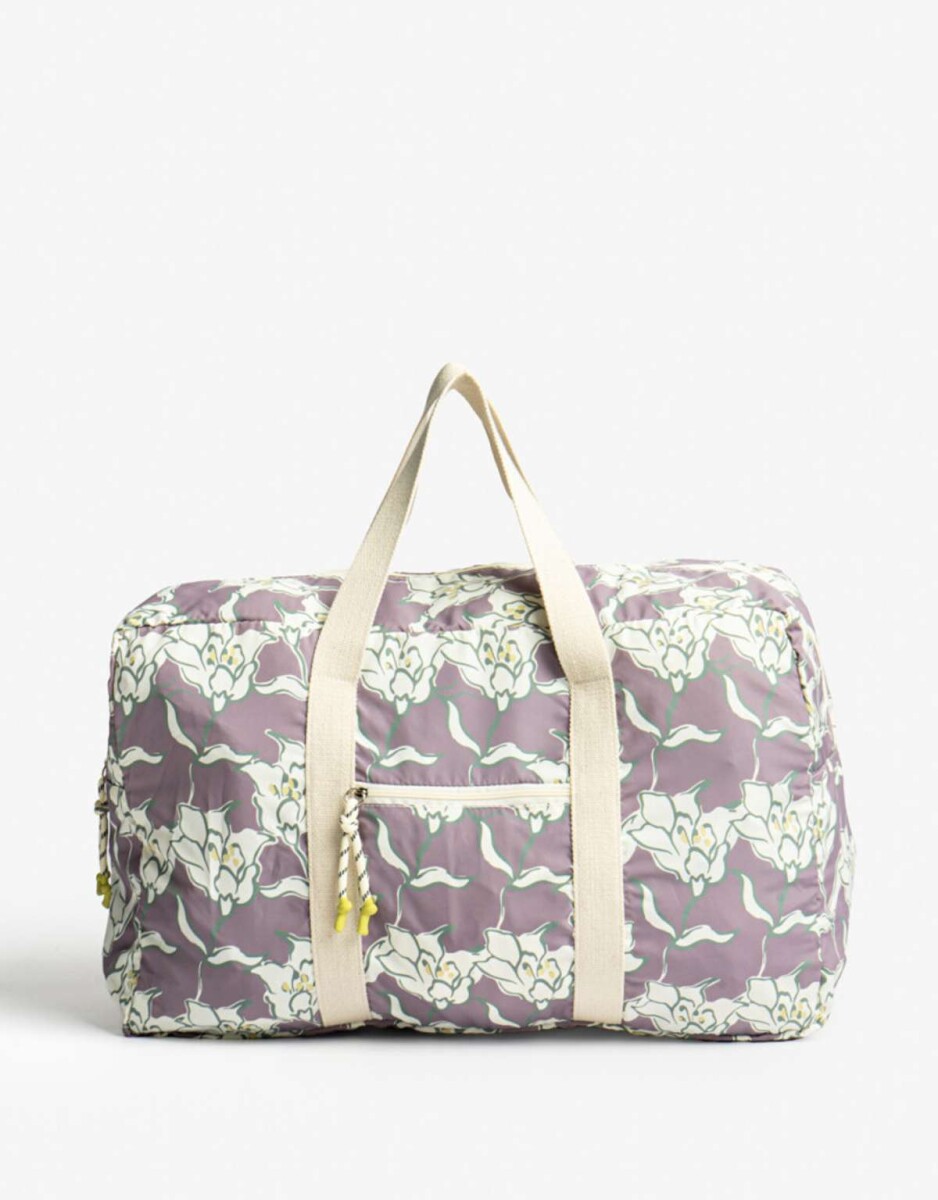 Porta Cosméticos Bolso - Estampado Flores 