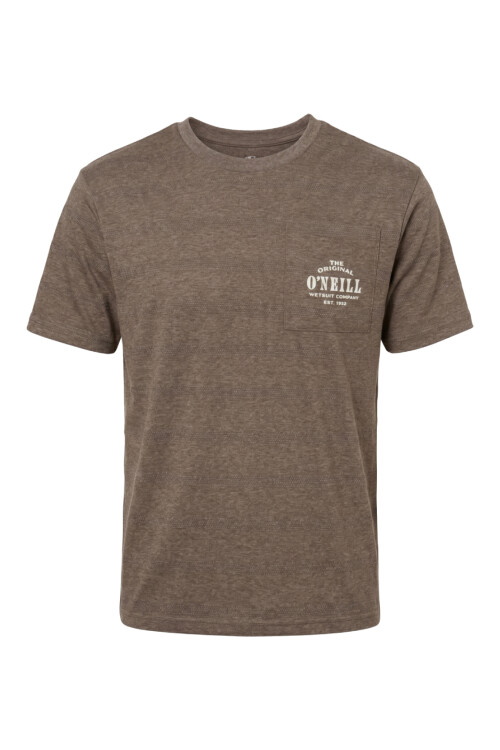 Remera O'Neill Heritage Pocket Series Marron
