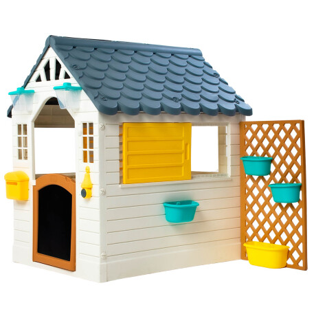 Casita Para Niños Europea C/Cerco 107x140x127 Verde