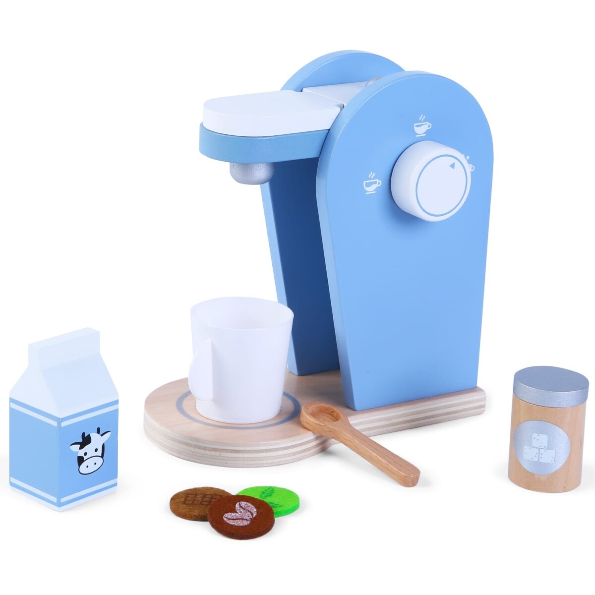 Set Infantil Edu Fun Cafetera Madera 