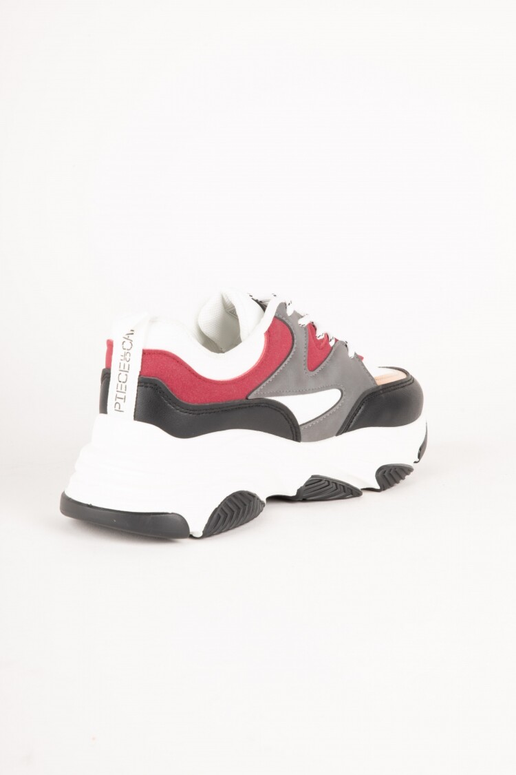 ZAPATILLA DEMINS CON AVERIA Rojo