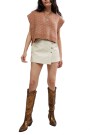 CHALECO PATTERN EASY STREET Marron